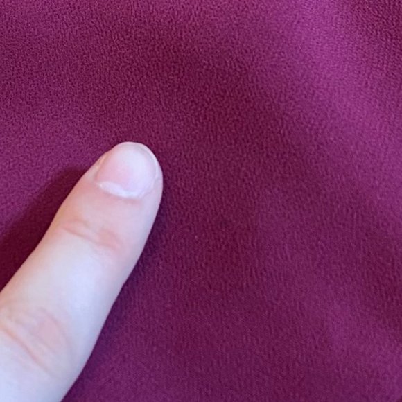 Lauren Ralph Lauren Flutter-Sleeve Dress Stretch in Exotic Ruby Size 16W - Picture 12 of 16